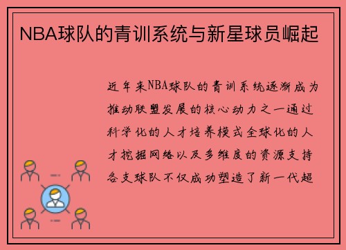 NBA球队的青训系统与新星球员崛起